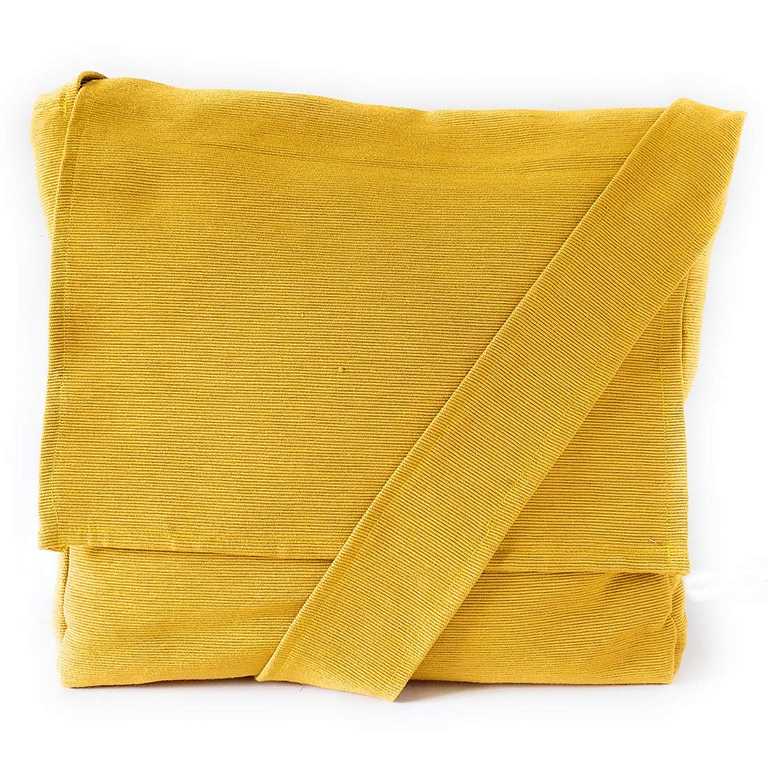 Yellow Shoulder Bag (Unisex, Size 12″) – Chris Crafts