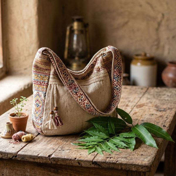 Traditional Printed Jhola