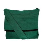 Green Cotton Jhola Bag (Unisex, Size 15″)