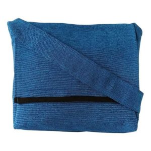 Royal Blue Cotton Jhola Bag (Unisex, Size 15″)