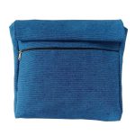 Royal Blue Cotton Jhola Bag (Unisex, Size 15″)