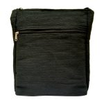 Black Shoulder Bag (Unisex, Size 12″)