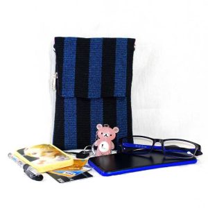 Mobile Sling Black&Blue Strip (Size 7.5″)
