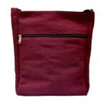 Maroon Shoulder Bag (Unisex, Size 12″)