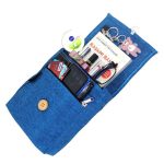 Women’s Blue Sling Bag (Size 8″)